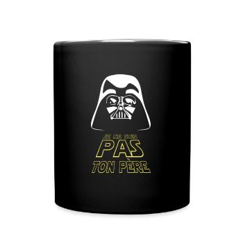 JE NE SUIS PAS TON PERE - Mug uni - noir - Devant