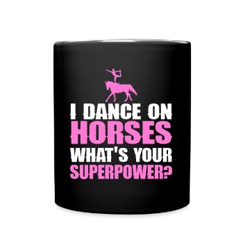 Acrobate Riding Rider Vaulter Acrobat - Mug uni - noir - Devant