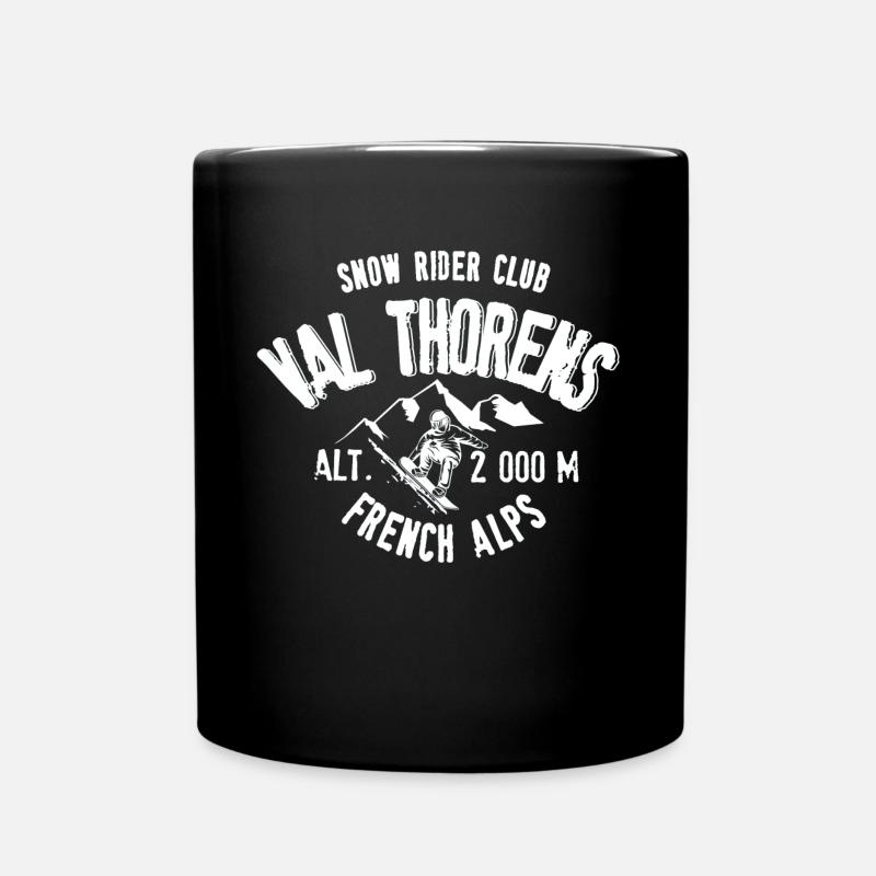 Val Thorens snow rider club - Mug uni - noir