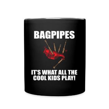 Idée cadeau de cornemuse Joueur de cornemuse Écosse - Mug uni - noir - Devant