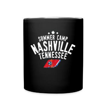 Sommer-Tagescamp Allentown PA YMCA - Tasse einfarbig - Schwarz - Vorne