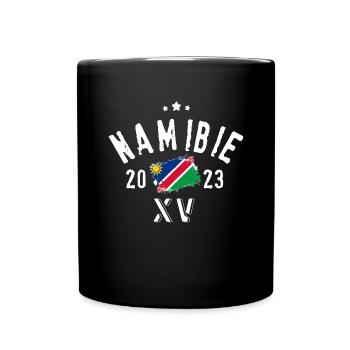 Namibia XV rugby team - Full Colour Mug - black - Front