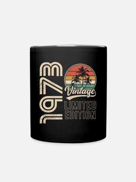 1973 Vintage Vintage Retro Cadeau d’anniversaire - Mug uni - noir