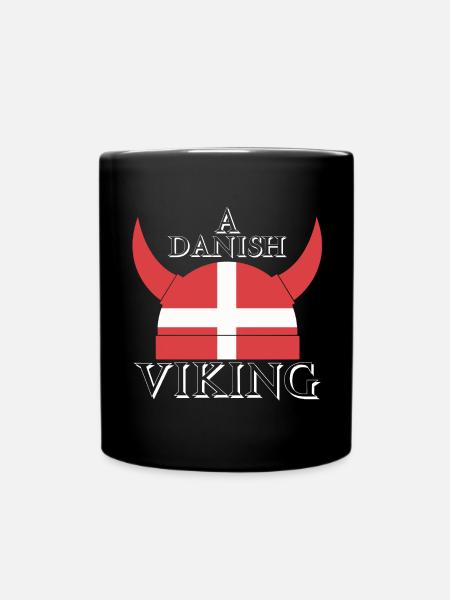 viking - Full Colour Mug - black