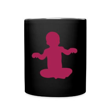 baby - Full Colour Mug - black - Front
