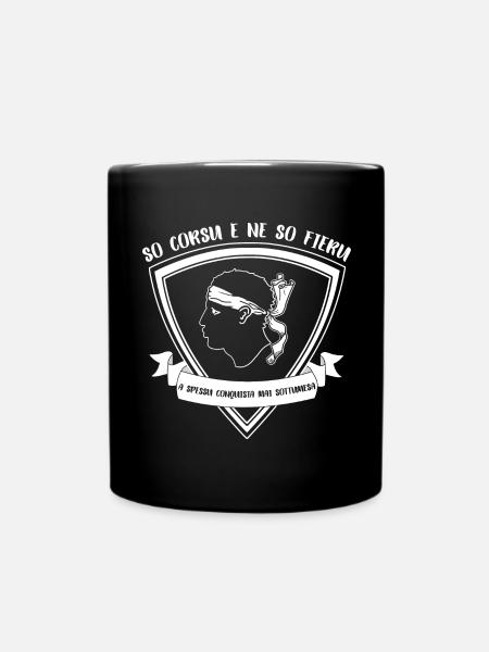 Corse - Mug uni - noir