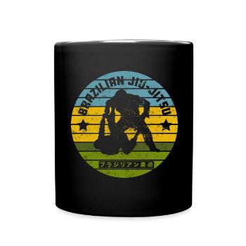 Millésime jiu-jitsu brésilien - Mug uni - noir - Devant