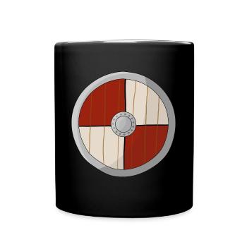 Viking Shield - Full Colour Mug - black - Front