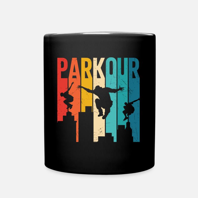 Parkour - Mug uni - noir