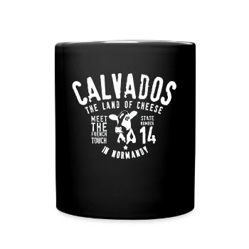 Calvados 14 Meet the french touch - Full Colour Mug - black - Front