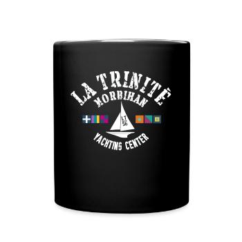 La Trinité sur mer Yachtzentrum - Tasse einfarbig - Schwarz - Vorne