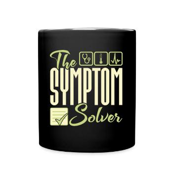 The Symptom Solver - Diagnostician - Full Colour Mug - black - Front