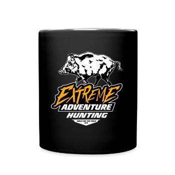 Chasseur - Chasse - Chasse - Sanglier - Mug uni - noir - Devant