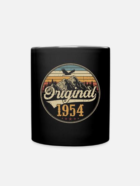 Original 1954 vintage vintage cadeau d’anniversaire - Mug uni - noir