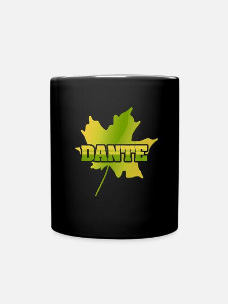 Herbst Dante - Tasse einfarbig - Schwarz