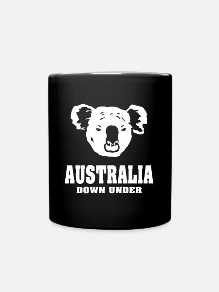 Koala - Koalabär - Tasse einfarbig - Schwarz