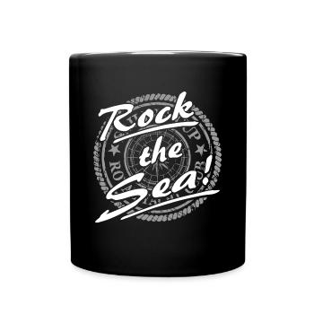 Maritime - Sailing - Ragatta - Yacht - Full Colour Mug - black - Front
