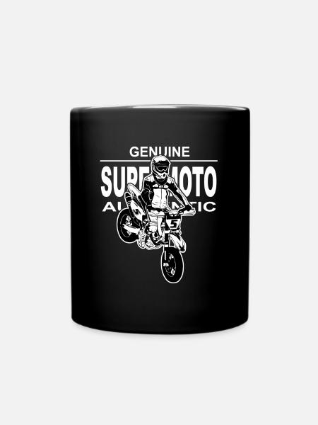 Supermoto - Full Colour Mug - black