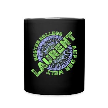 Job Laurent - Tasse einfarbig - Schwarz - Vorne