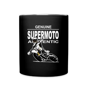 Supermotard - Mug uni - noir - Devant