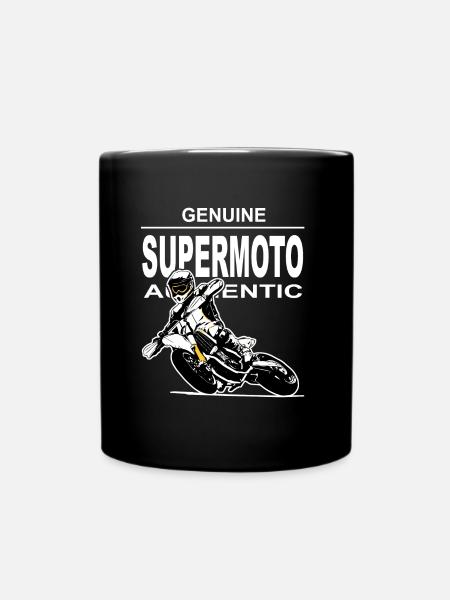 Supermoto - Tasse einfarbig - Schwarz