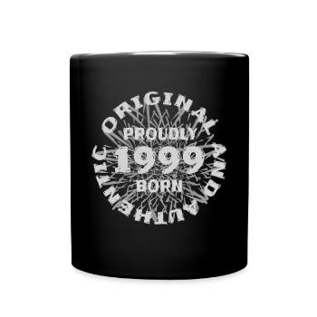 Année 1999 - Mug uni - noir - Devant