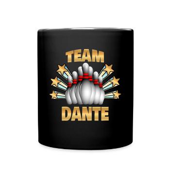 Skittles for Dante Bowling Skittles - Full Colour Mug - black - Front