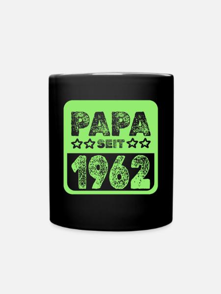 seit 1962 - Tasse einfarbig - Schwarz