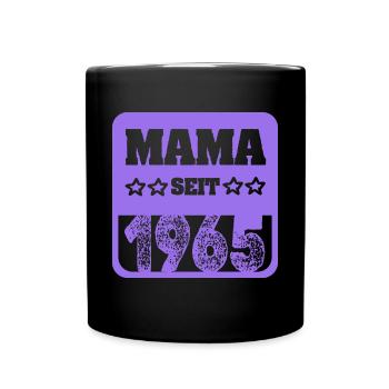 Mutti 1965 - Tasse einfarbig - Schwarz - Vorne