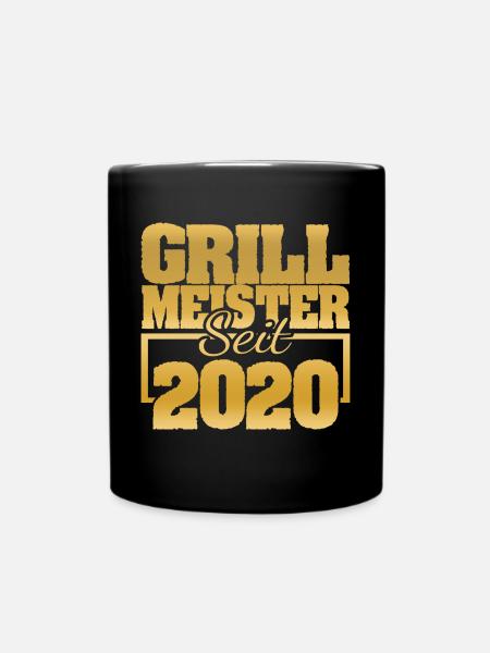 Jahr 2020 - Tasse einfarbig - Schwarz