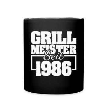 Grilling 1986 - Full Colour Mug - black - Front