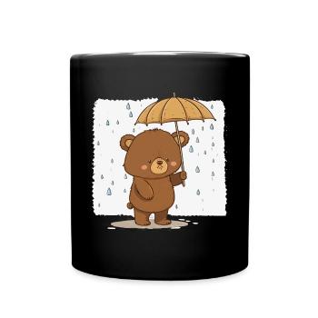 Nécessités pour les ours - Mug uni - noir - Devant