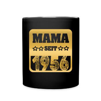 Mama 1956 - Tasse einfarbig - Schwarz - Vorne