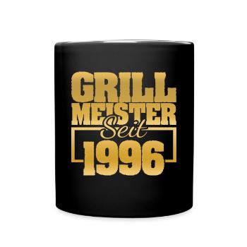 Jahr 1996 - Tasse einfarbig - Schwarz - Vorne