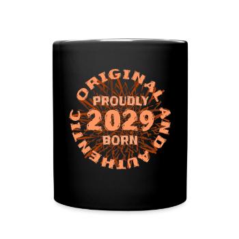 Jahr 2029 - Tasse einfarbig - Schwarz - Vorne