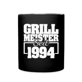 Jahr 1994 - Tasse einfarbig - Schwarz - Vorne