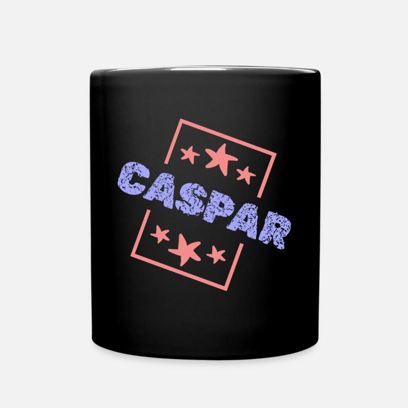 Gift for Caspar - Full Colour Mug - black