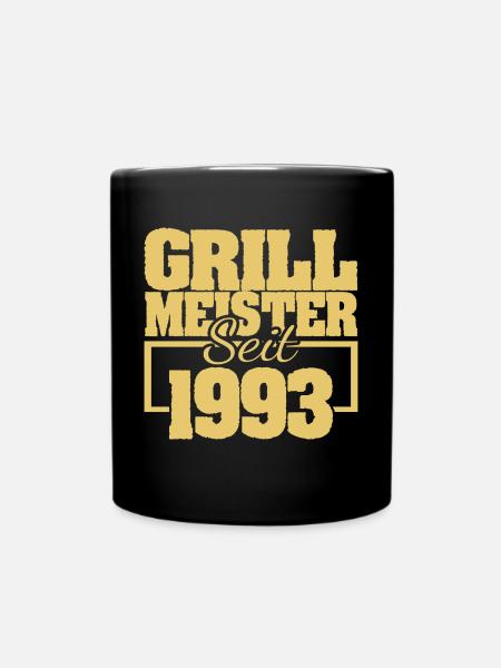 Sommerfest 1993 - Tasse einfarbig - Schwarz