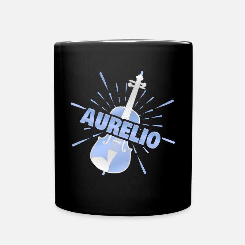 Aurelio - Tasse einfarbig - Schwarz