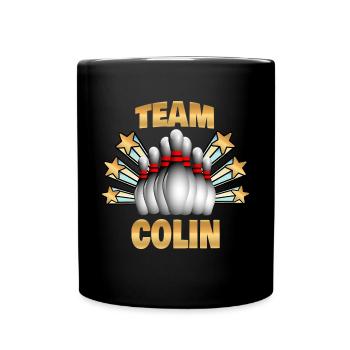 Cadeau pour Colin - Mug uni - noir - Devant