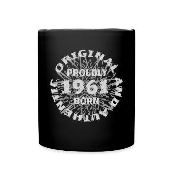 Emploi 1961 - Mug uni - noir - Devant