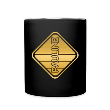 Prénom Pauline - Mug uni - noir - Devant