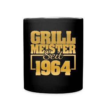 1964 - Tasse einfarbig - Schwarz - Vorne