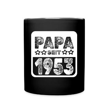 seit 1953 - Tasse einfarbig - Schwarz - Vorne