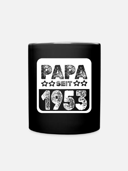 seit 1953 - Tasse einfarbig - Schwarz