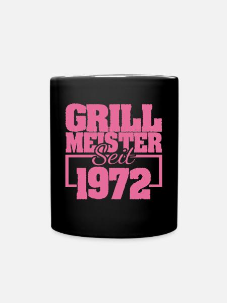 1972 - Tasse einfarbig - Schwarz