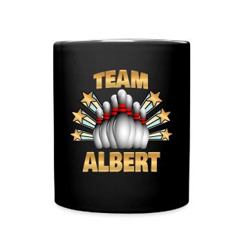 Bowling Albert - Mug uni - noir - Devant