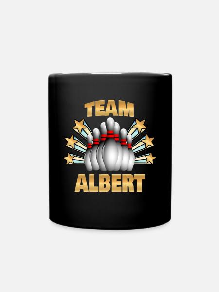 Bowling Albert - Tasse einfarbig - Schwarz