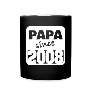 2008 - Tasse einfarbig - Schwarz - Vorne