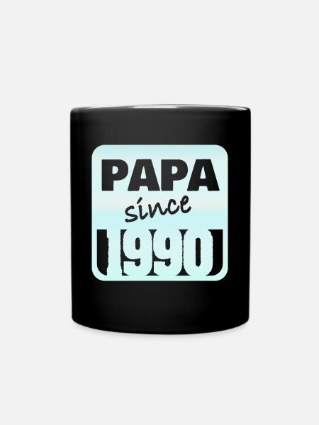 1990 - Tasse einfarbig - Schwarz